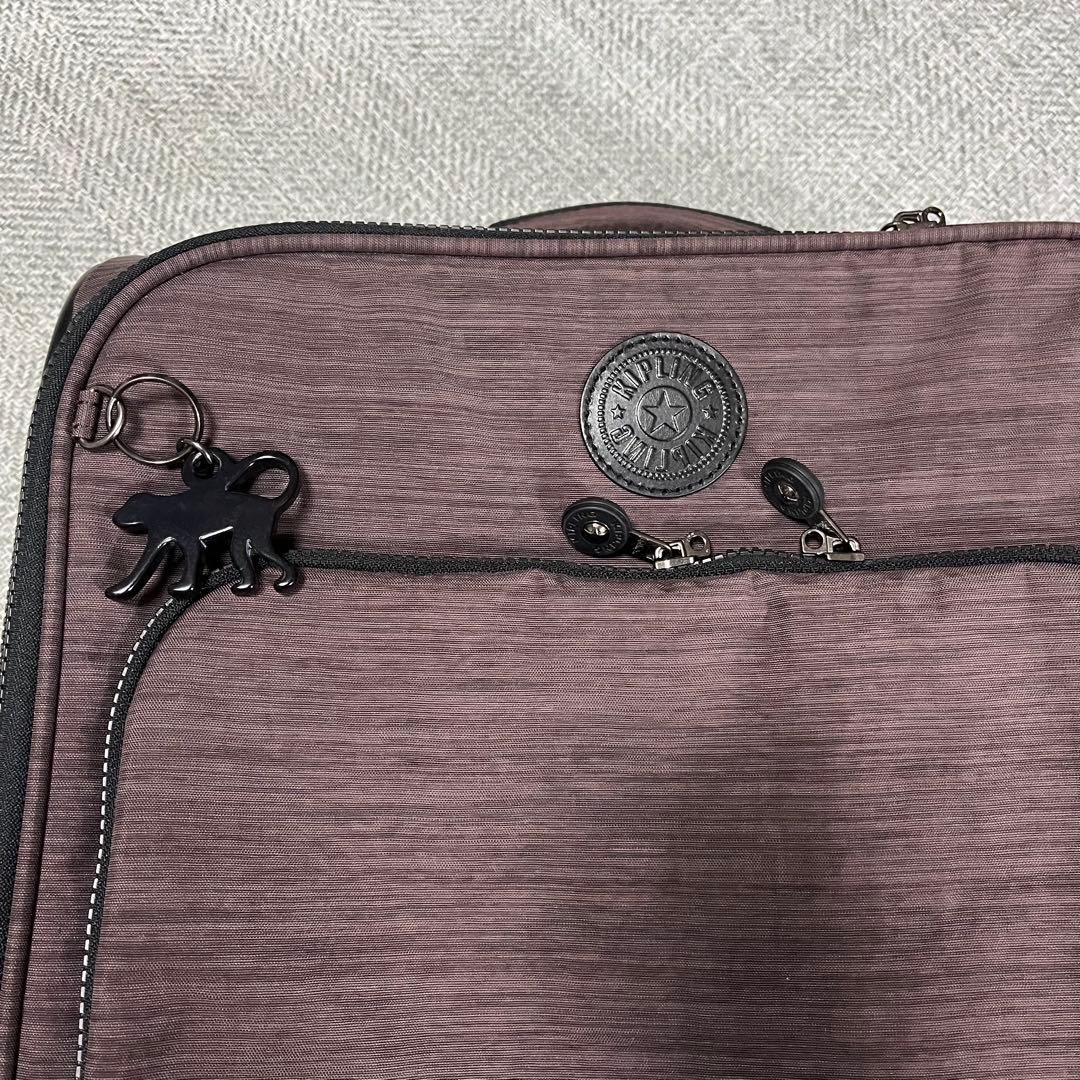 KIPLING キプリング　キャリーケース　キャリーバッグ　茶　軽量