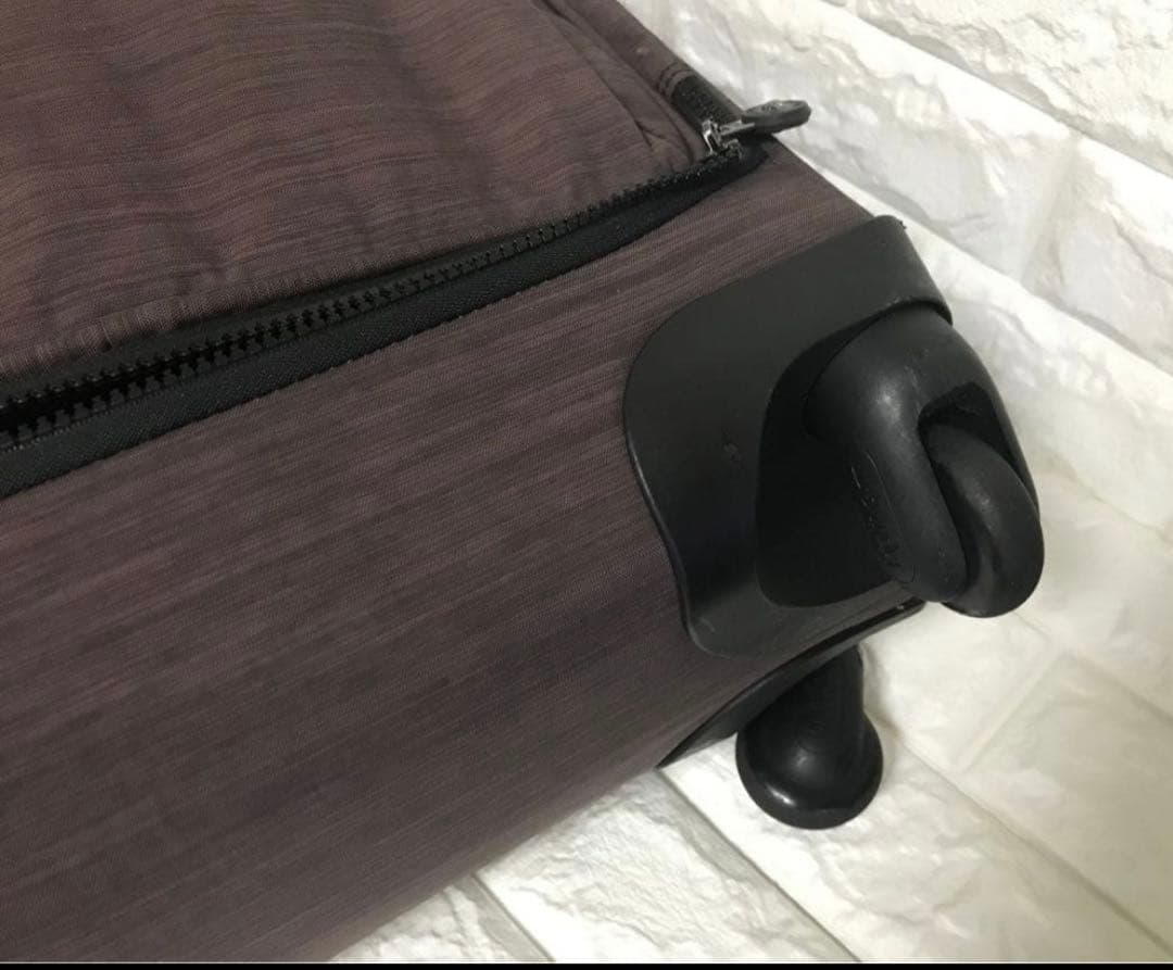 KIPLING キプリング　キャリーケース　キャリーバッグ　茶　軽量