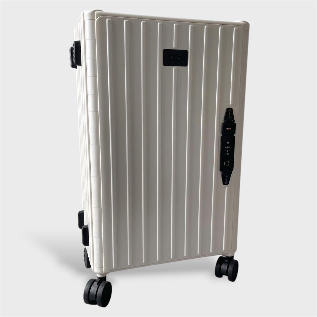 &.FLAT折り畳めるキャリーケース 機内持ち込み可能35Lスーツケースフラット