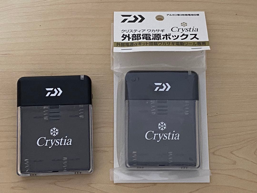ダイワ クリスティア ワカサギAIR 外部電源BOX 可変アダプター 叩き台