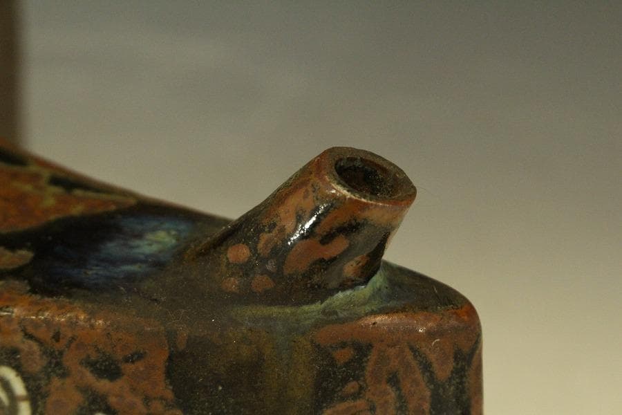 茂生窯 抱瓶（だちびん）沖縄 やちむん(メ1286)