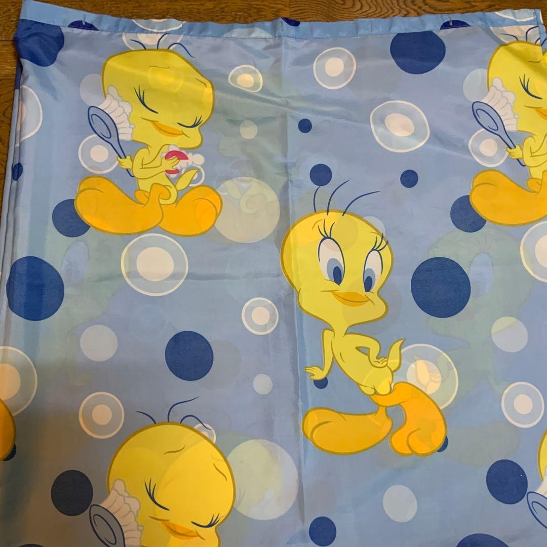 (合馬アカウント1)トゥイーティー　シャワーカーテン　レア物　USA購入