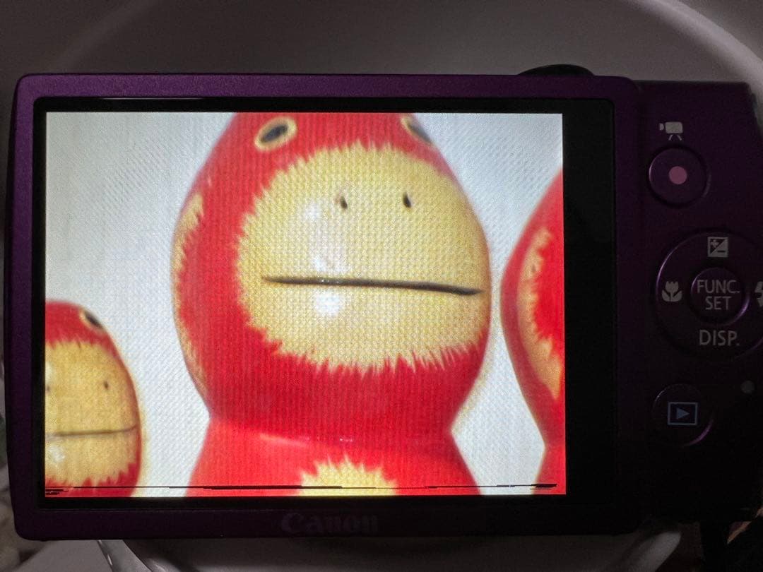 【良品】Canon IXY 600 F デジタルカメラ(パープル)【純正ケース】