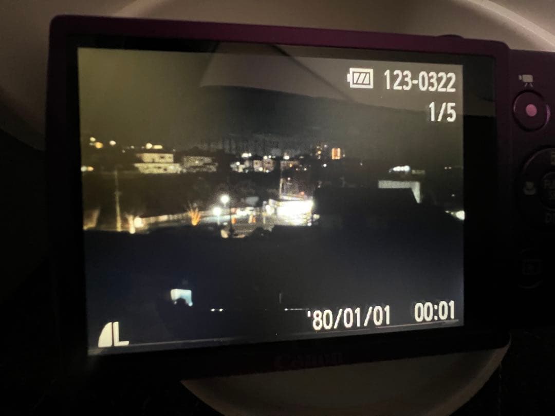 【良品】Canon IXY 600 F デジタルカメラ(パープル)【純正ケース】