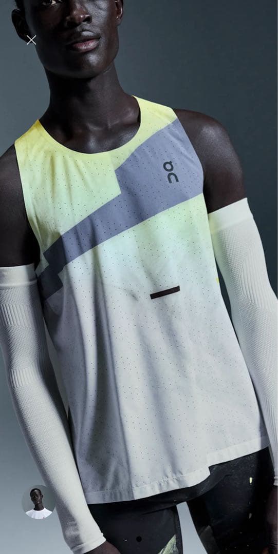 オン　レースシングレット　メンズM ユーズド