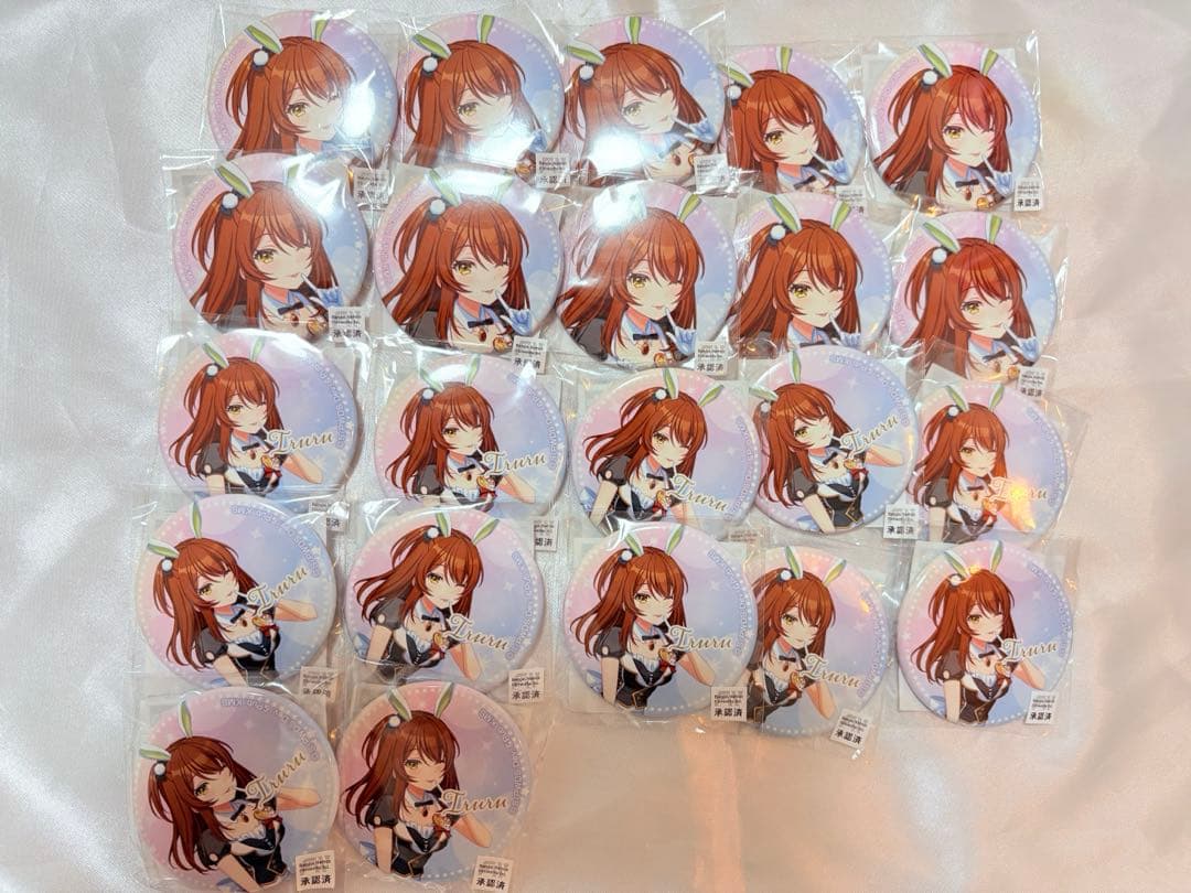 ワールドダイスター ユメステ ゲマくじ 萬容 E賞 缶バッジ