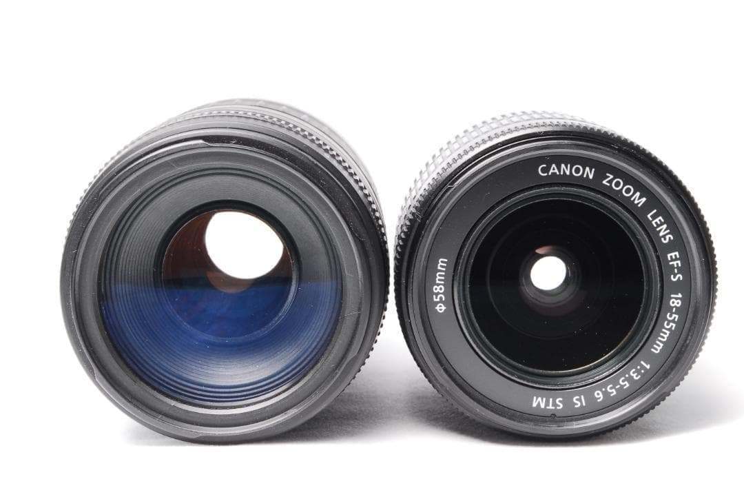 【新品級】Canon EOS Kiss X6i Wレンズ 一眼レフ スマホ転送