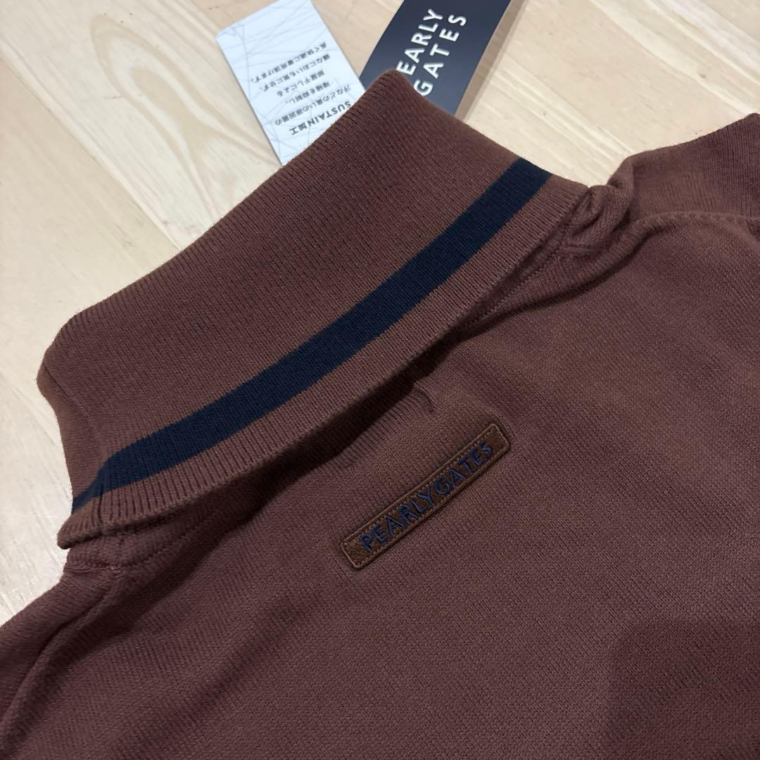 パーリーゲイツ☆新品 ソフトタッチハイネックニット プルオーバー レディースにも