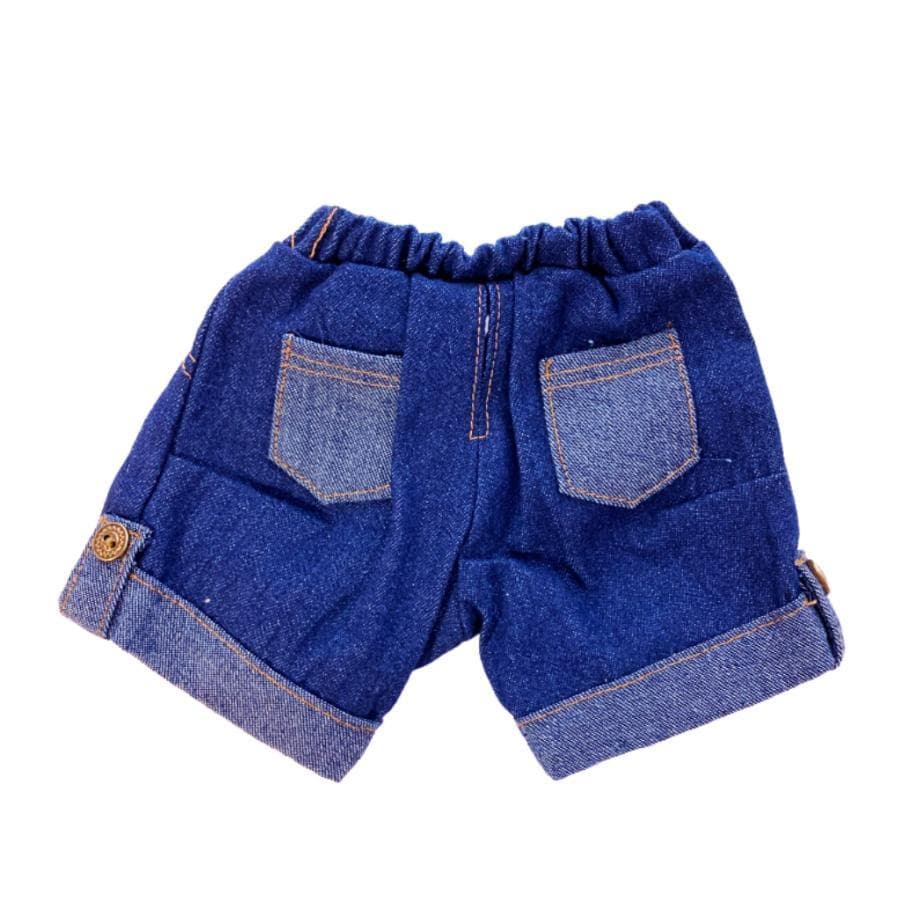 ダッフィー用長ズボン　デニム　青　テディハウス　ぬいぐるみ服