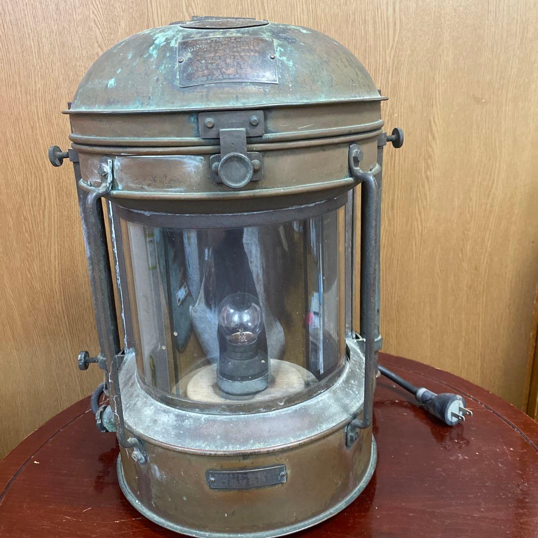 アンティーク　室内灯　京都で購入