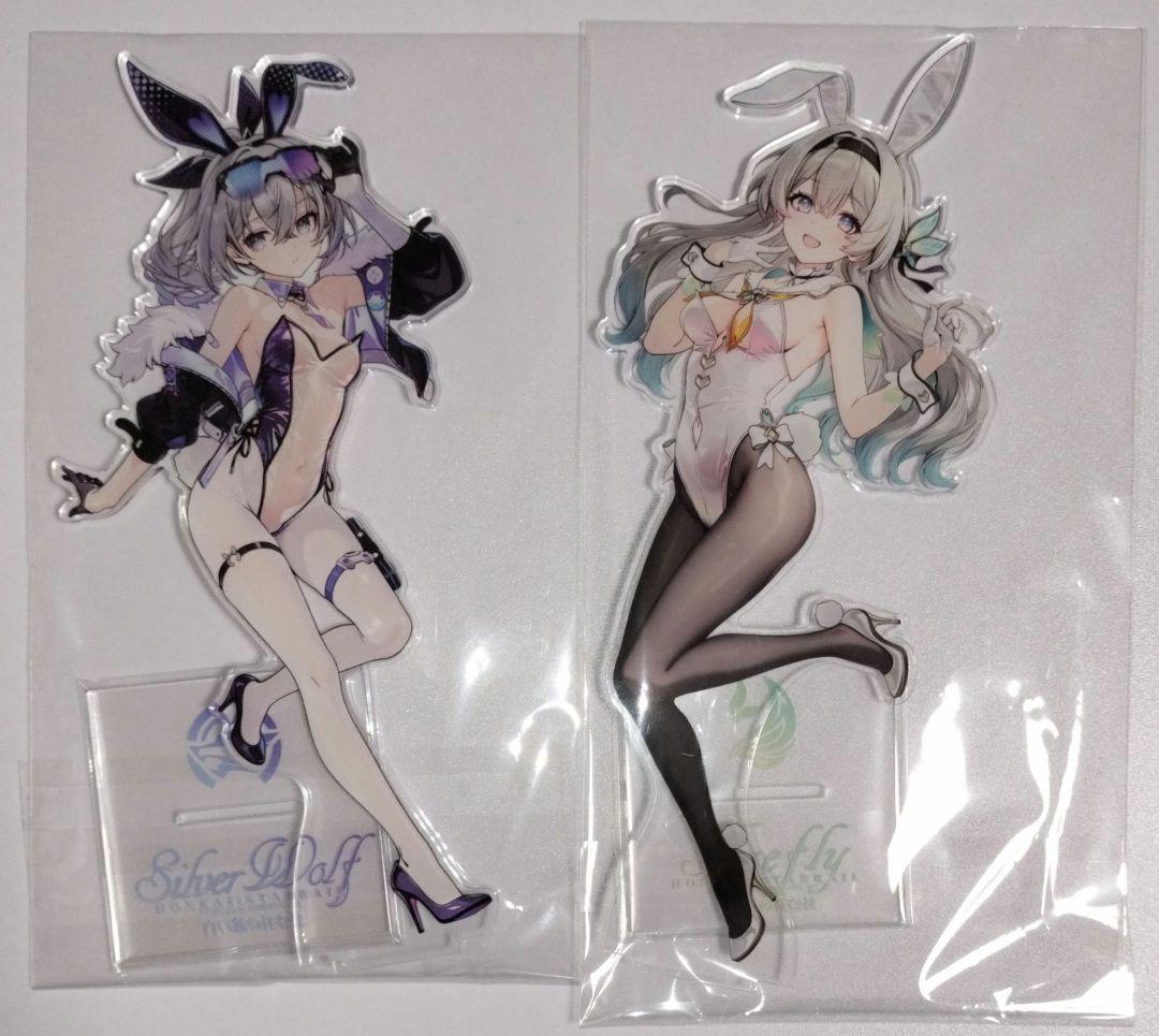 崩壊スターレイル ホタル 銀狼 アクリルスタンド c107 白い狐の住む社