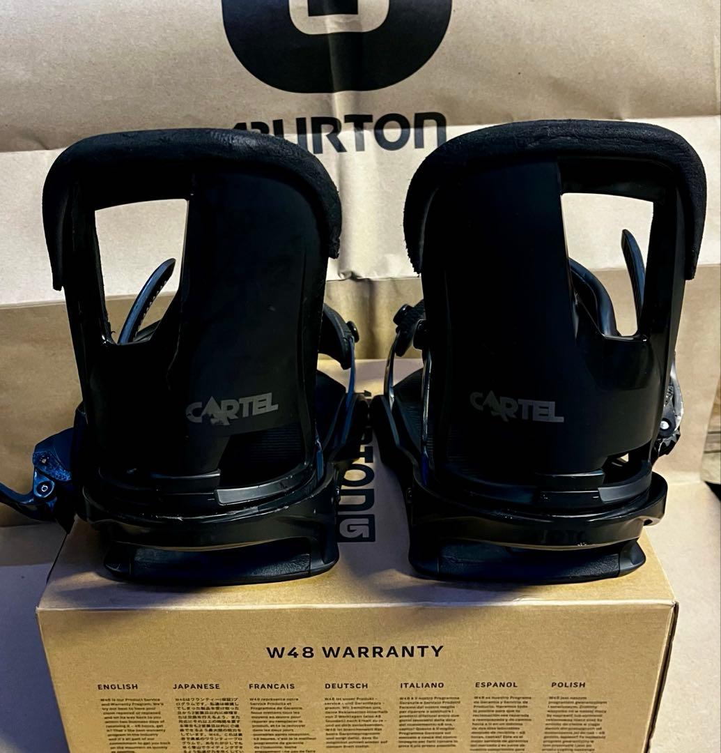 BURTON ビンディング Cartel Black メンズ　サイズM カーテル