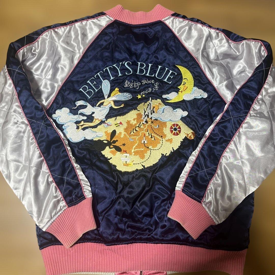 【レア】BETTY'S BLUE スカジャン リバーシブル