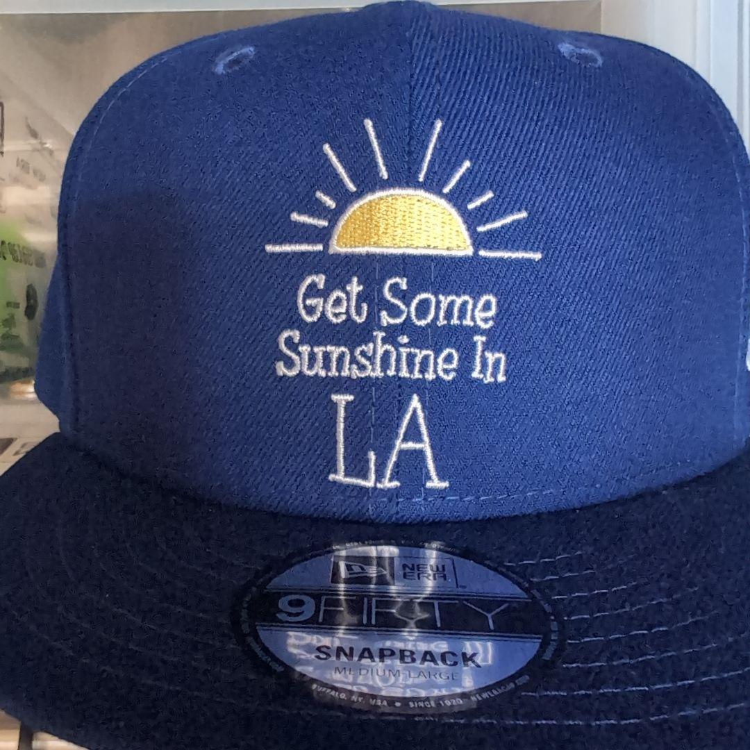 新品未着用　希少　レア　NEWERA　9FIFTY LA スナップバック M/L