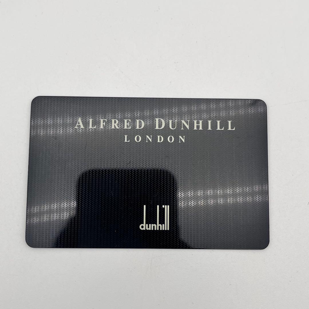 未使用 ダンヒル 名刺入れ カードケース マイクロディーエイト ブラック 黒