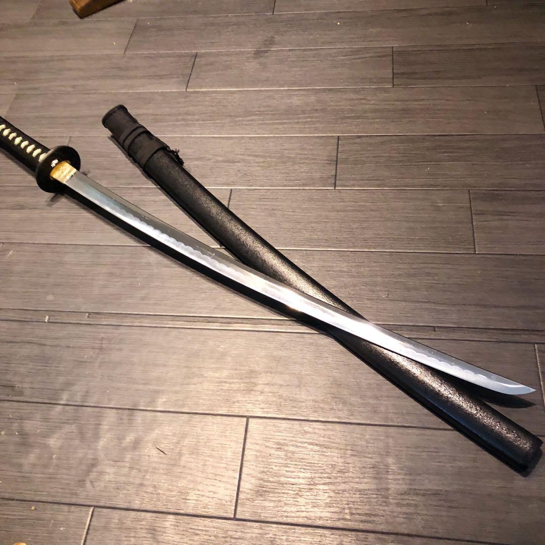 高級模造刀　研波刃　合金　居合刀　本格