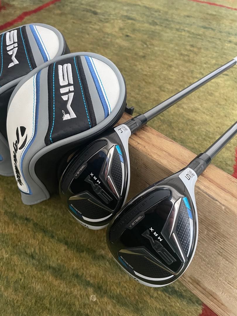 TaylorMade SIM Max　レスキュー２本＃４、＃５