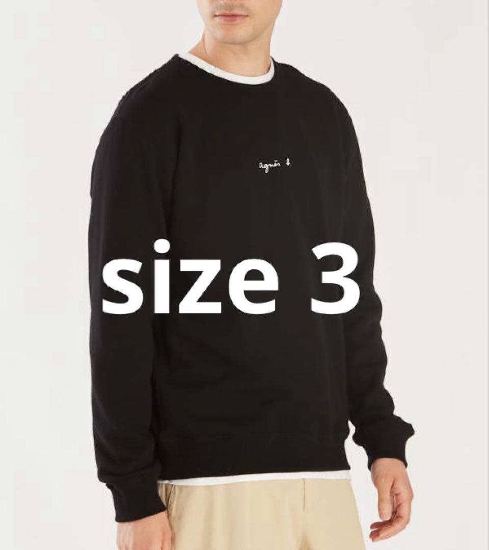 【新品未使用】メンズ アニエスベー ロゴスウェット