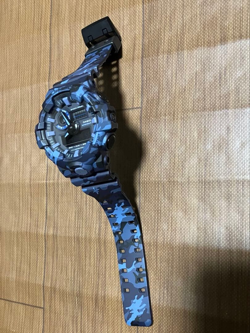 G-SHOCK GA-700CM-2AJF ブルー　カモフラージュ
