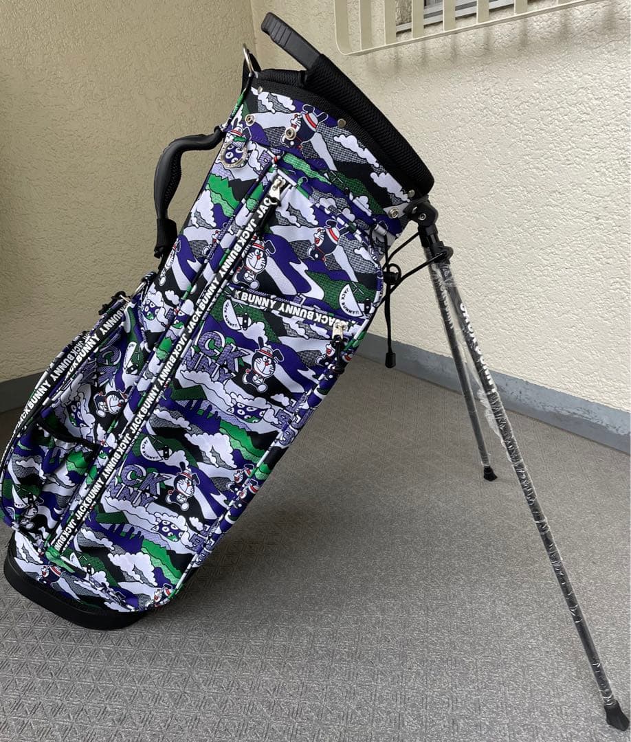 未使用品●JACK BUNNY ドラえもん●コラボキャディバッグ●ジャックバニー