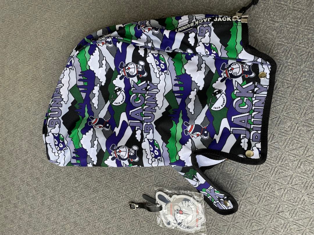 未使用品●JACK BUNNY ドラえもん●コラボキャディバッグ●ジャックバニー