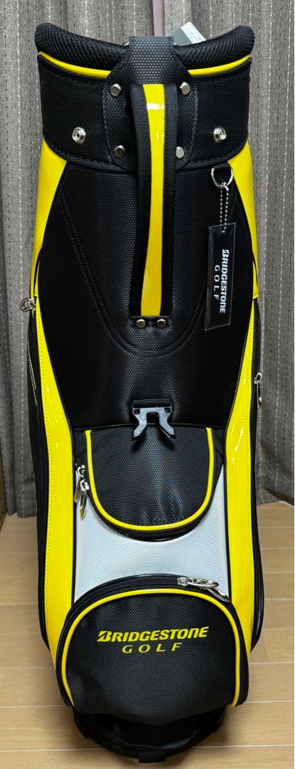 BRIDGESTONE GOLF キャディバッグ 黒/黄