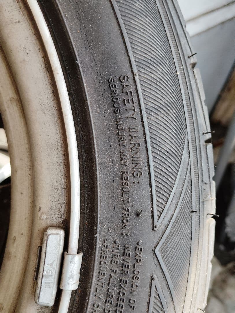 早い者勝ち！15インチ アルミホイール タイヤセット引き取り限定です！