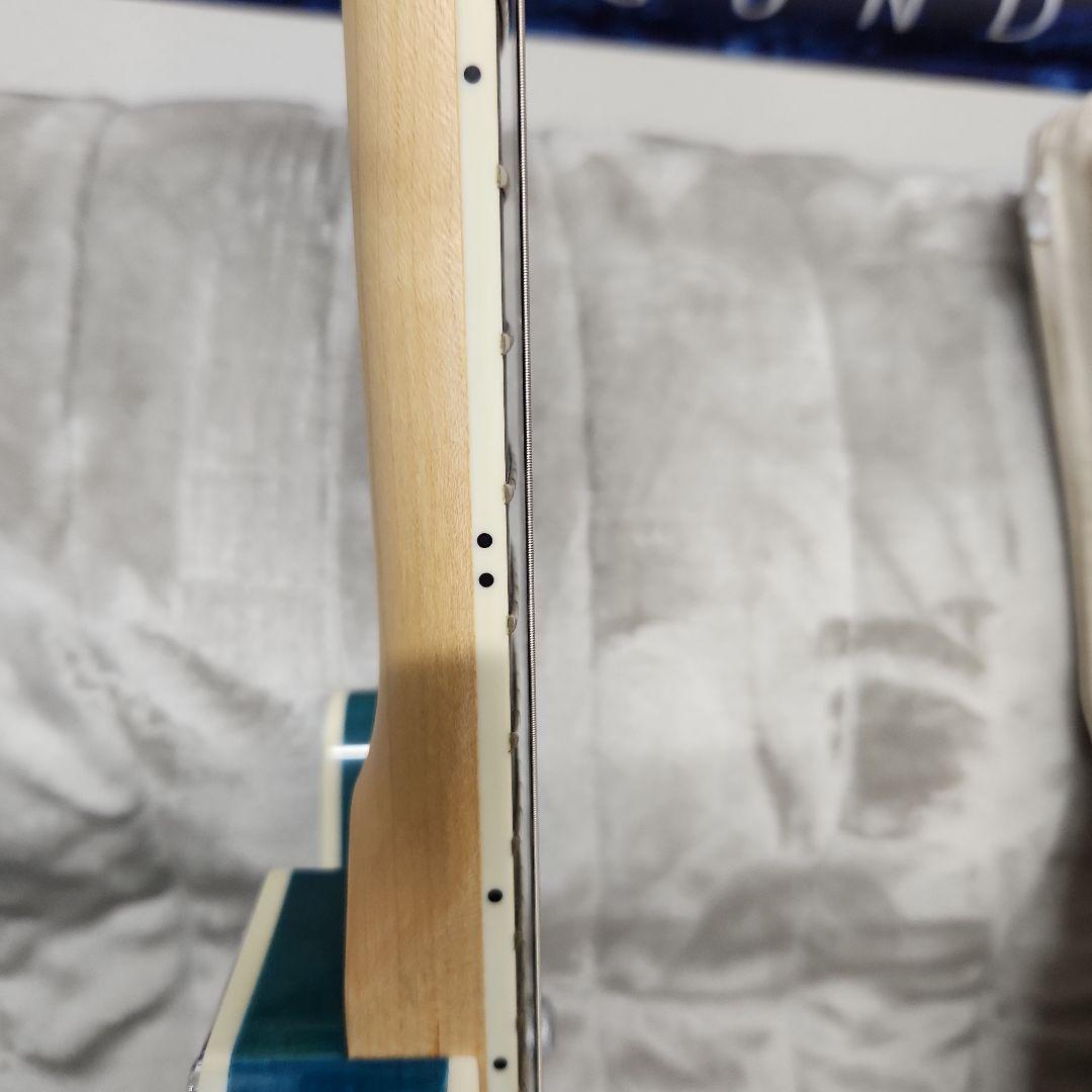 アクアブルー テレキャスタータイプ エレキギター