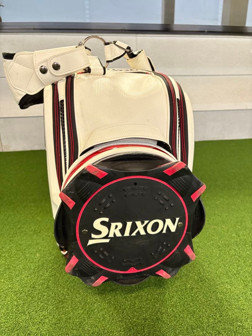 SRIXON Zシリーズ ツアー仕様キャディバッグ　ホワイト　中古品