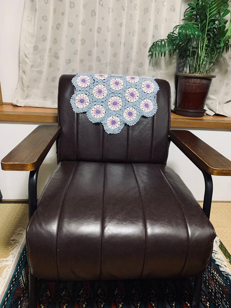 【1/15で終了】ニトリ1人掛けソファ (Nシールド ステイン2KD DBR)