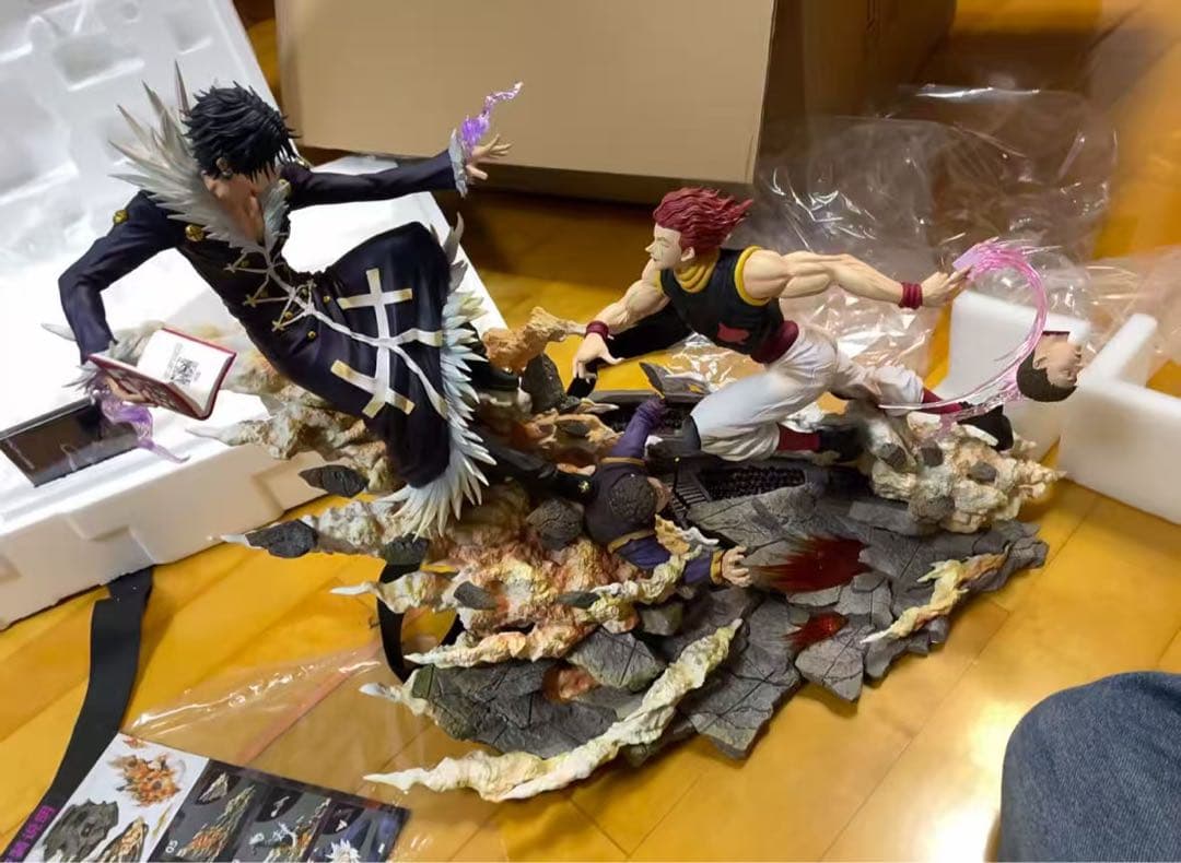 hunter×hunterヒソカ·モロ ガレキ ガレージキット スタチューX②