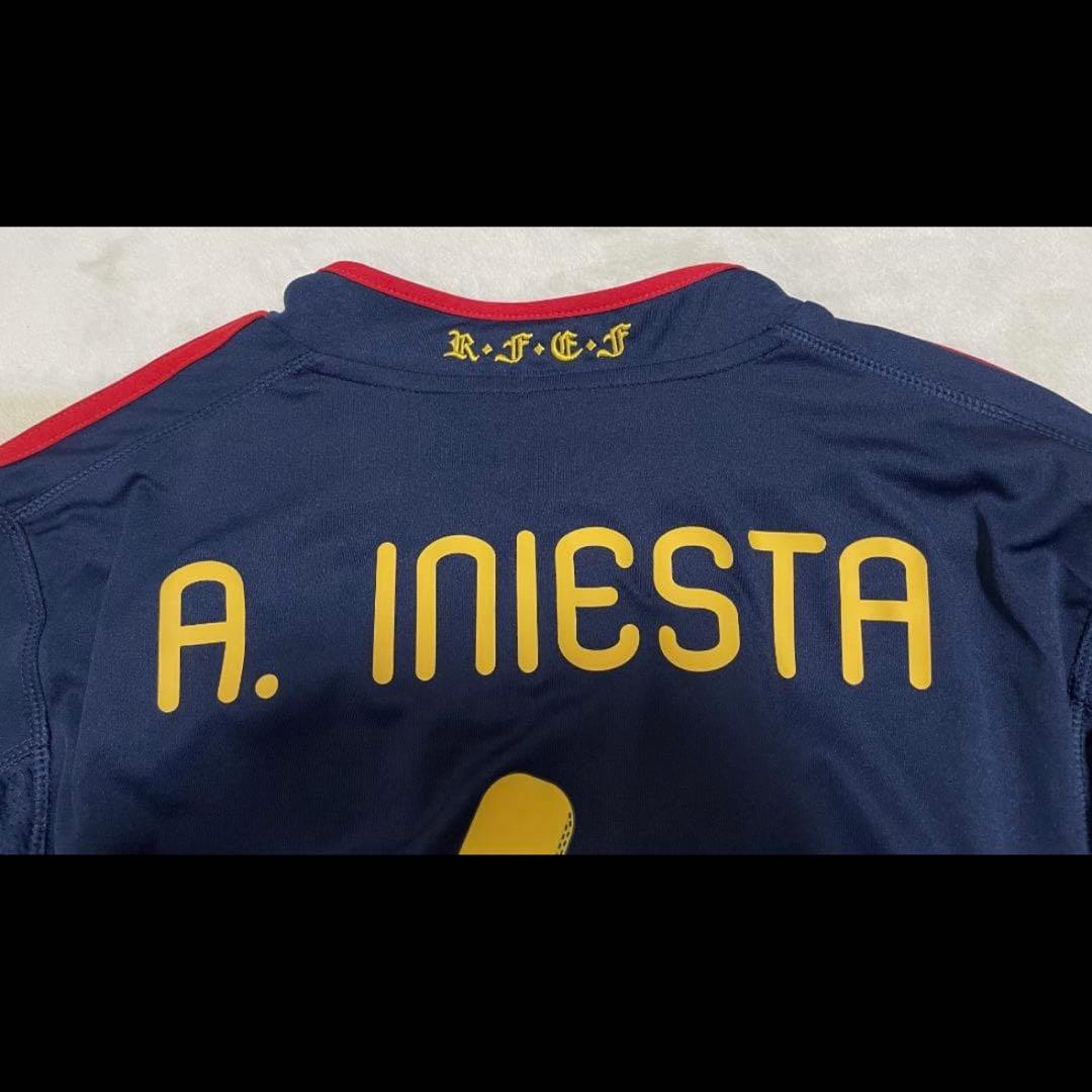 2010W杯 スペイン代表 決勝ユニフォーム イニエスタ