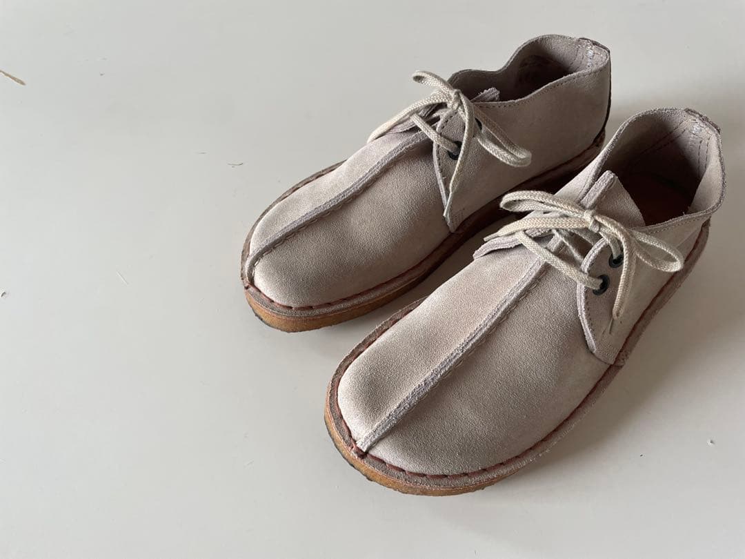 美品◎UK製 クラークス デザートトレック サンドスウェード US6 GB4◎