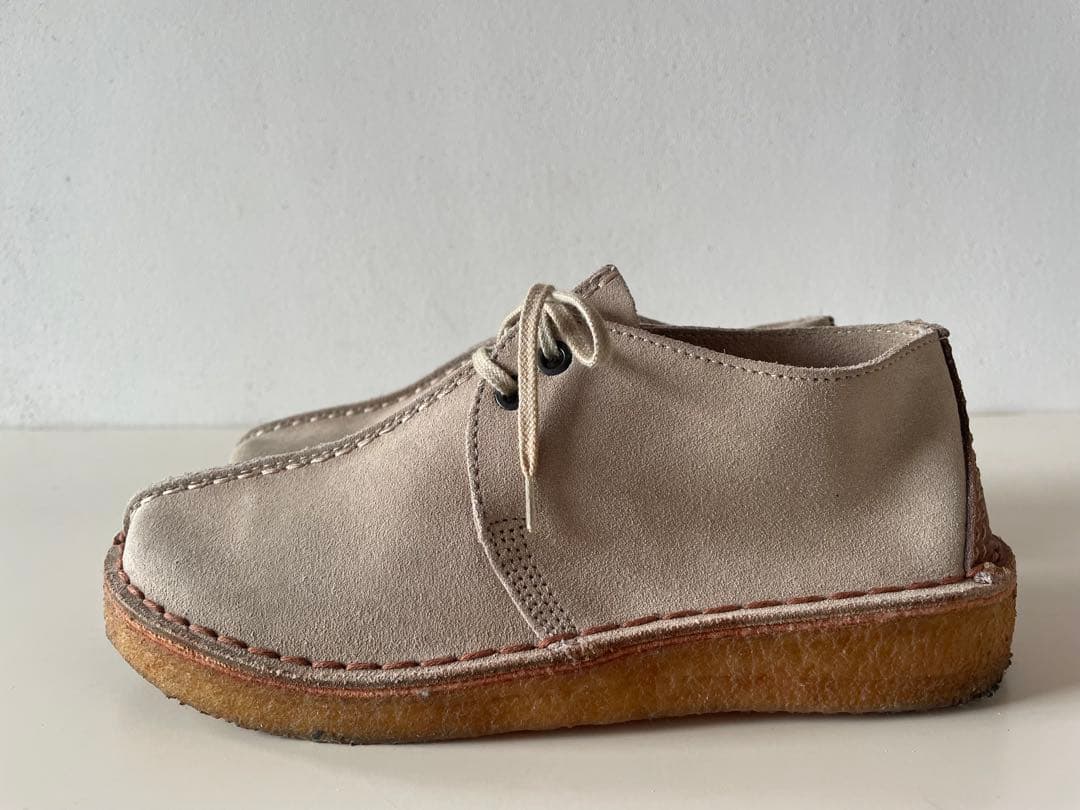 美品◎UK製 クラークス デザートトレック サンドスウェード US6 GB4◎