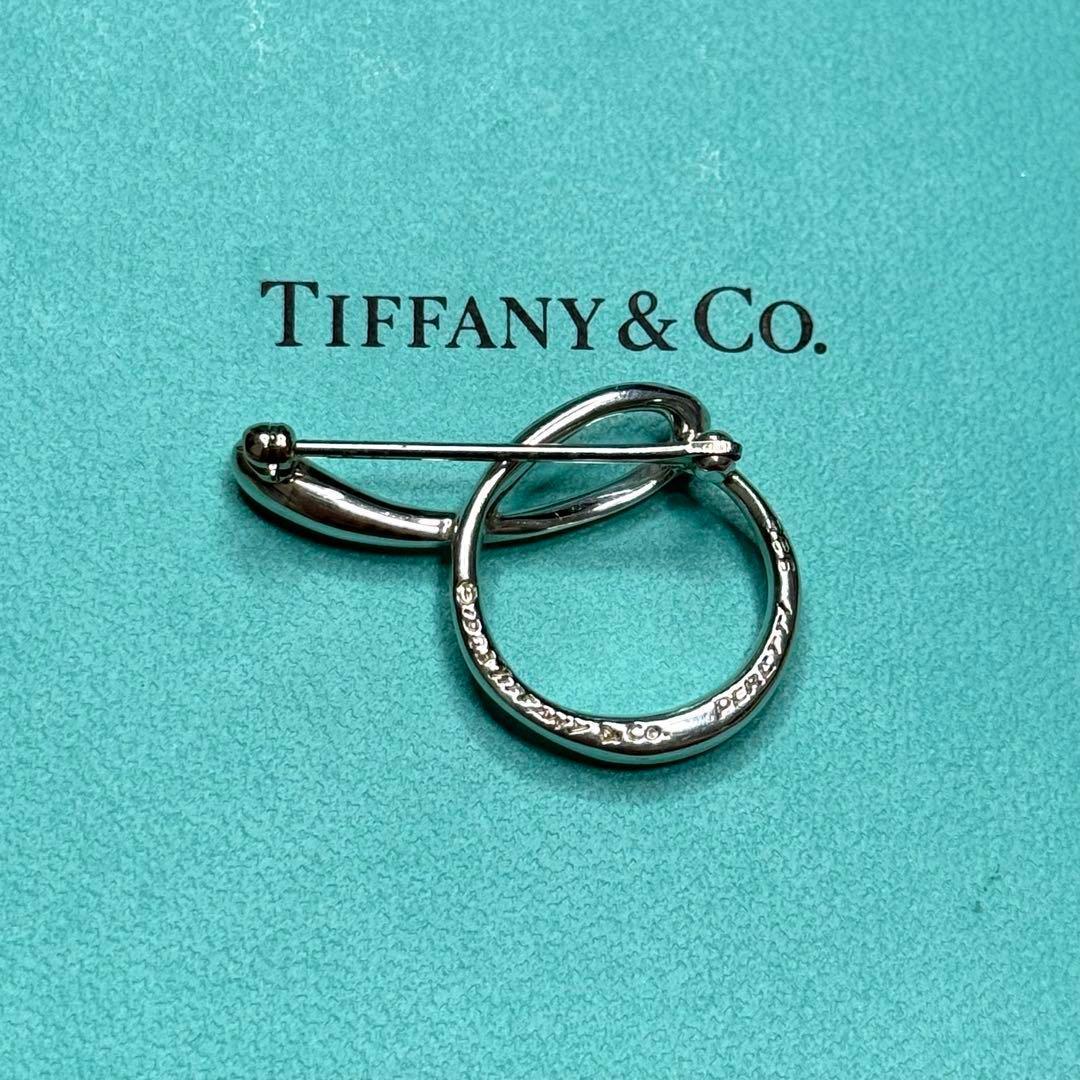 【美品】ティファニー ブローチ シルバー SV925 イニシャル