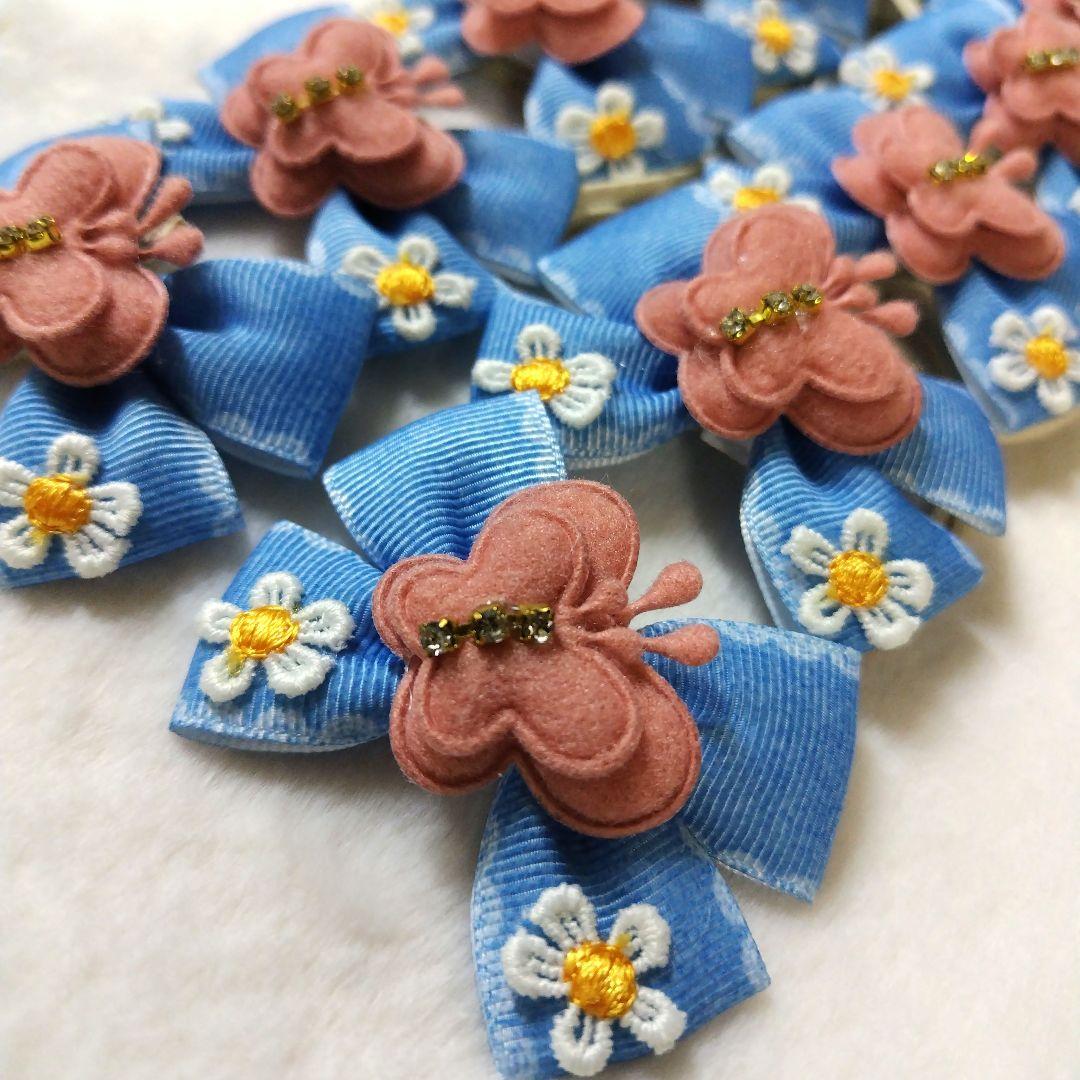 トリミングチョーカー　春・蝶々♡ 127