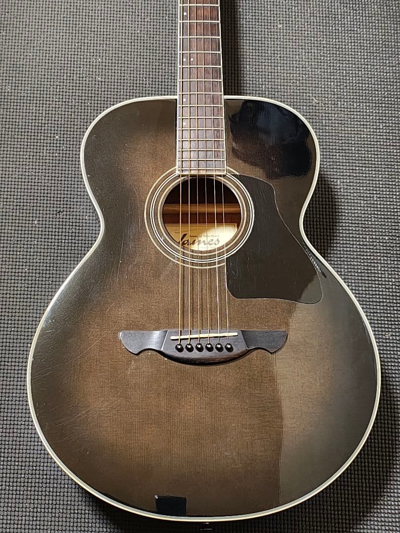 単板トップJames JF-400TBK/美品ソフトケース付