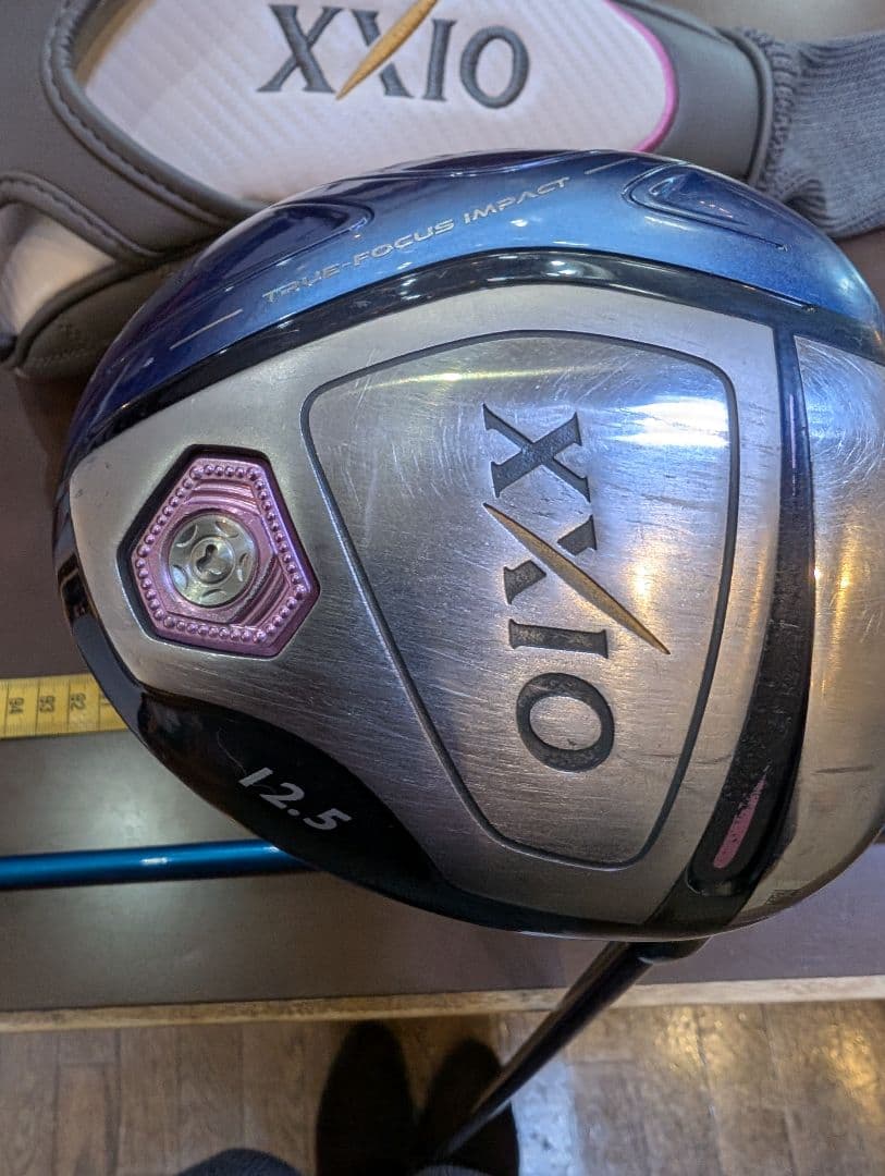 XXIO 10ドライバー 12.5度純正シャフト付きレディースユーティリティ付き
