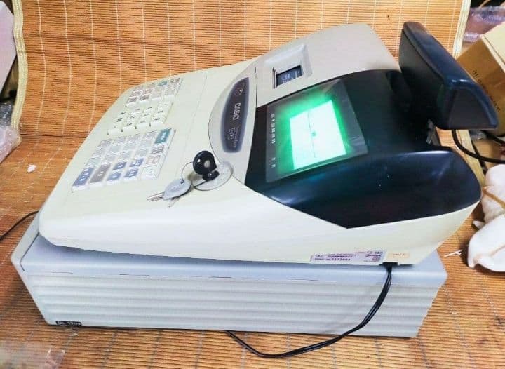 カシオレジスター　TE-120　フル設定込み　送料無料　人気機種　400000