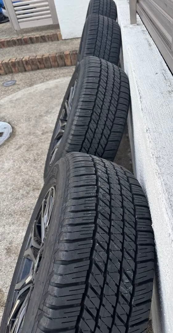 引取り希望　愛知)ハイラックス　GR純正ブリヂストン 18インチ ホイールセット