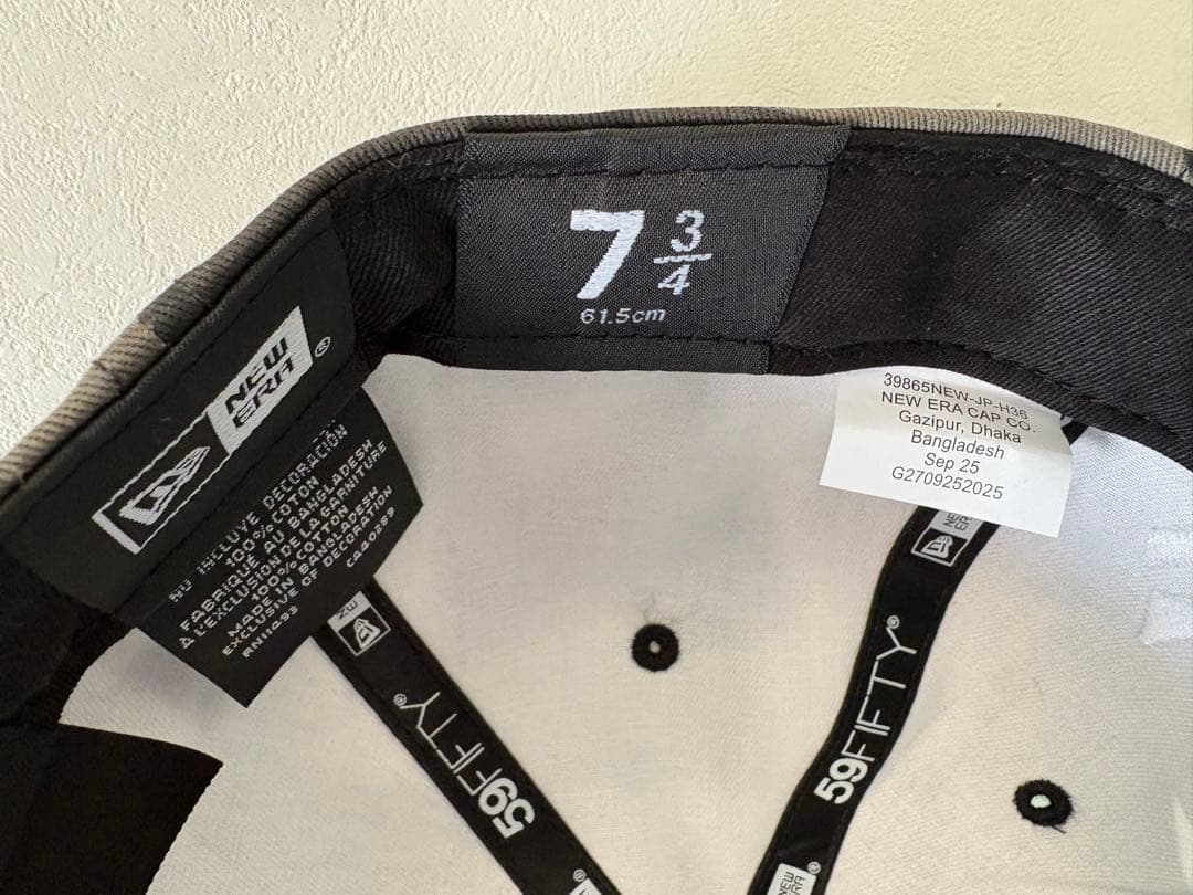 【25FW】Supreme MLB ヤンキース スノーカモ 7 3/4 Size