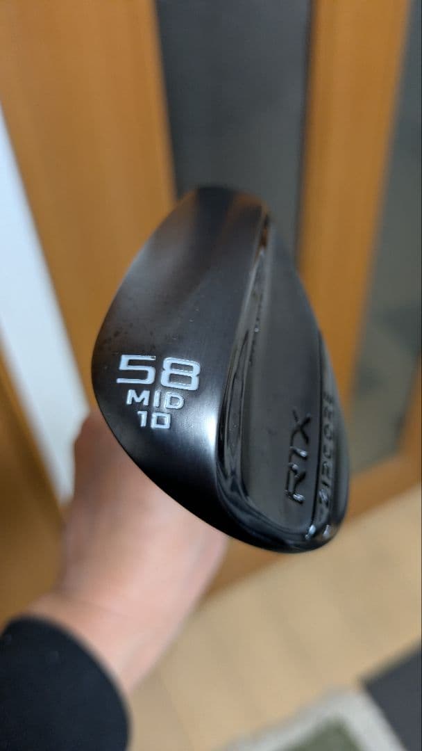 良品 クリーブランド RTX ZIPCORE ブラックサテン58° NS950S