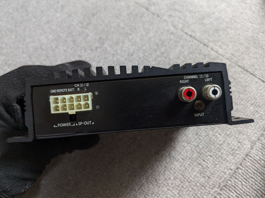 ジャンク品 ALPINE 7292JS カセットデッキ パワーアンプ 3503