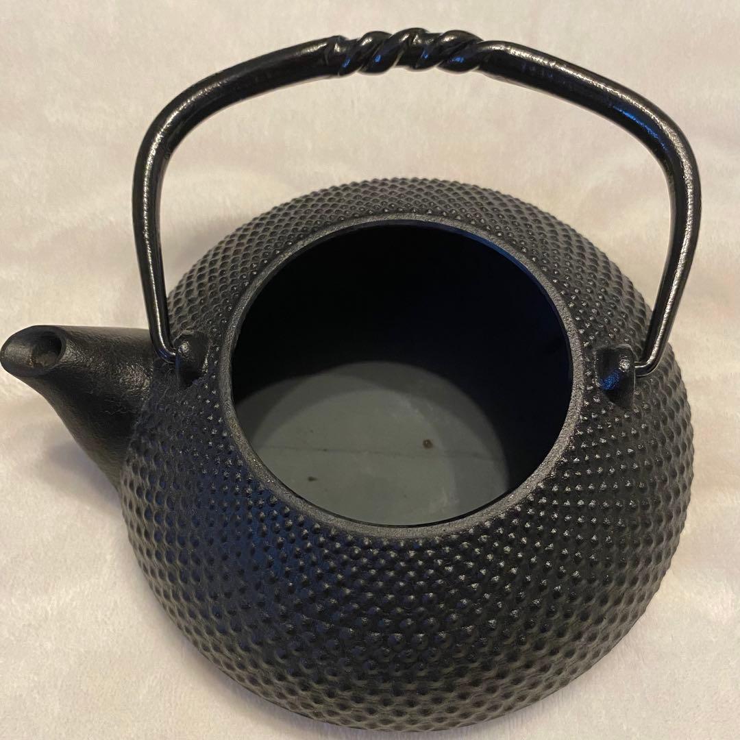 南部鉄器　鉄瓶　及富　小あられ