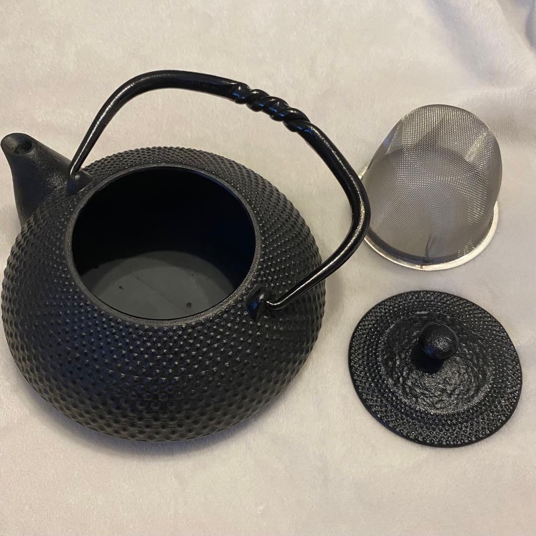 南部鉄器　鉄瓶　及富　小あられ