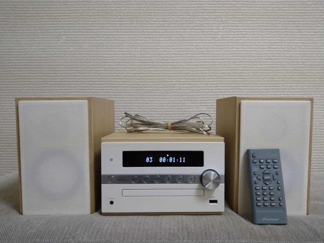 パイオニア　CD・Bluetooth対応コンポ　Pioneer　X-CM56