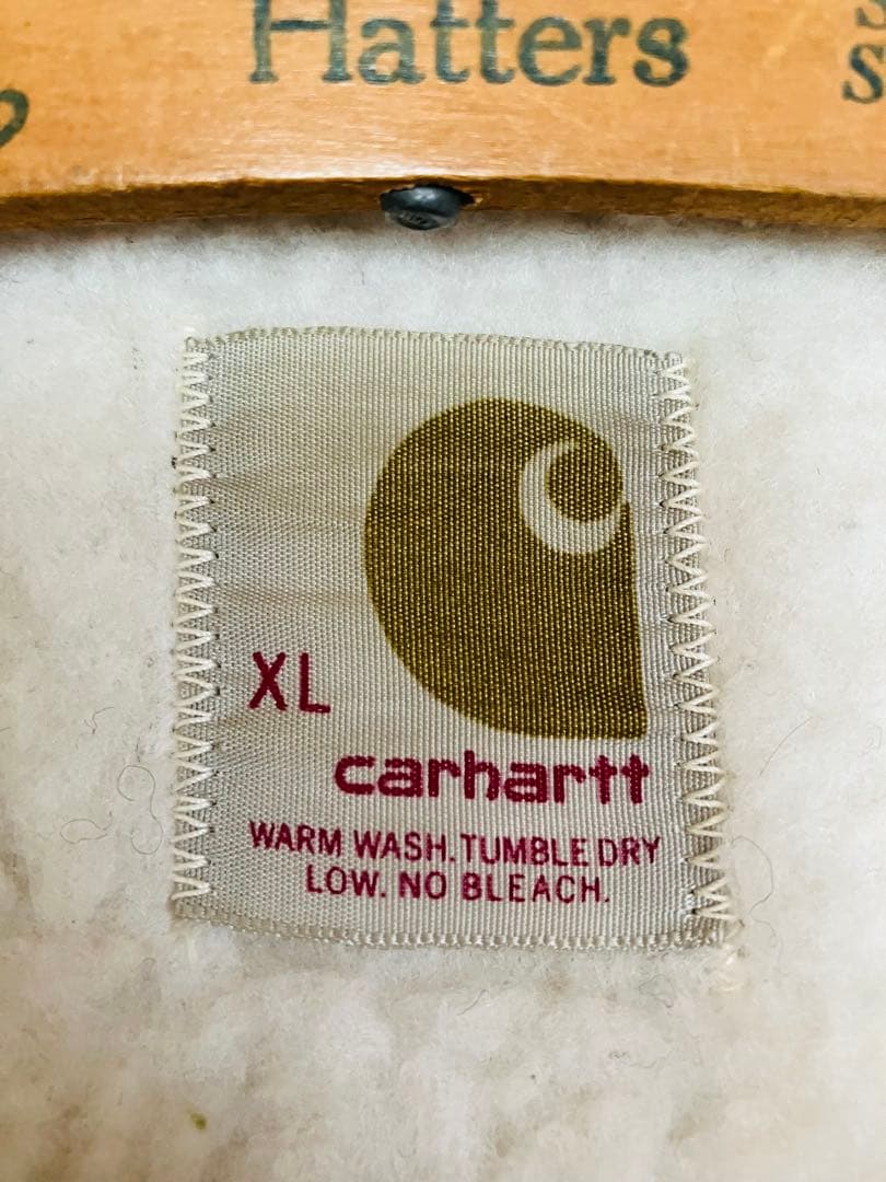 70's carhartt 初期ダッグベストSCOVILLジップ　裏ボアライナー