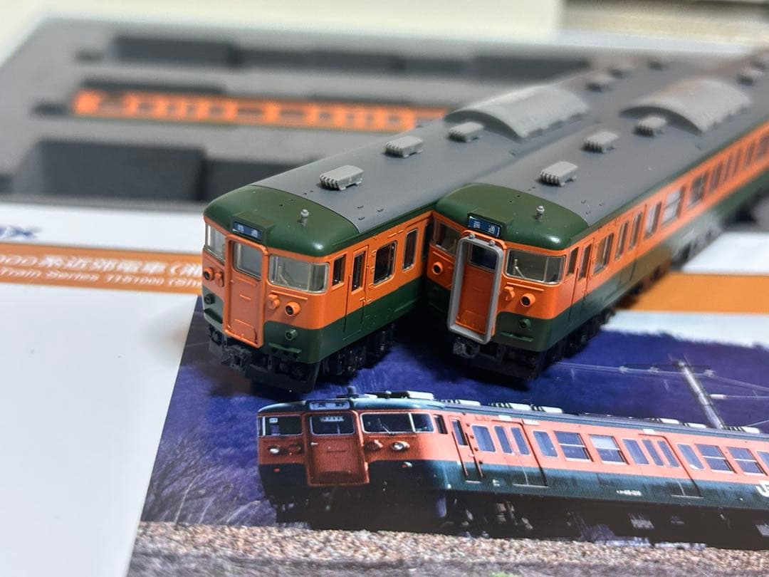 鉄道模型　Nゲージ　TOMIX 98401 115系　湘南色　3両