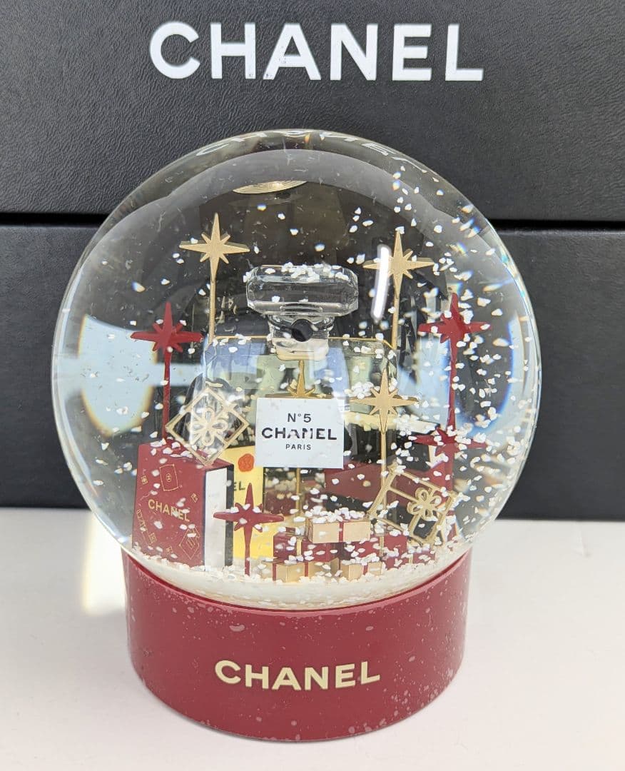 【美品】CHANEL シャネル 2022クリスマス　№５　スノードーム