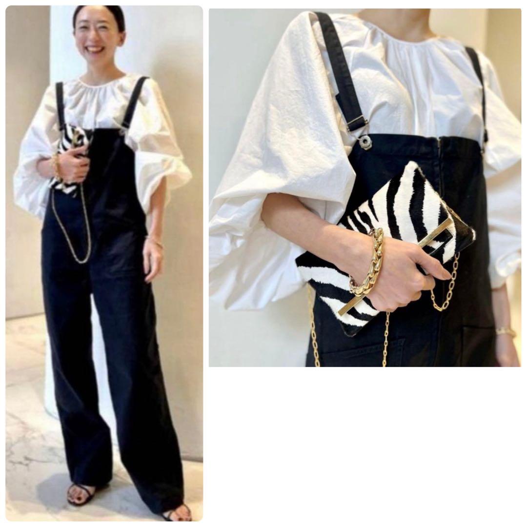 美品▲Deuxieme Classe///ラグランスリーブブラウス▲ホワイト